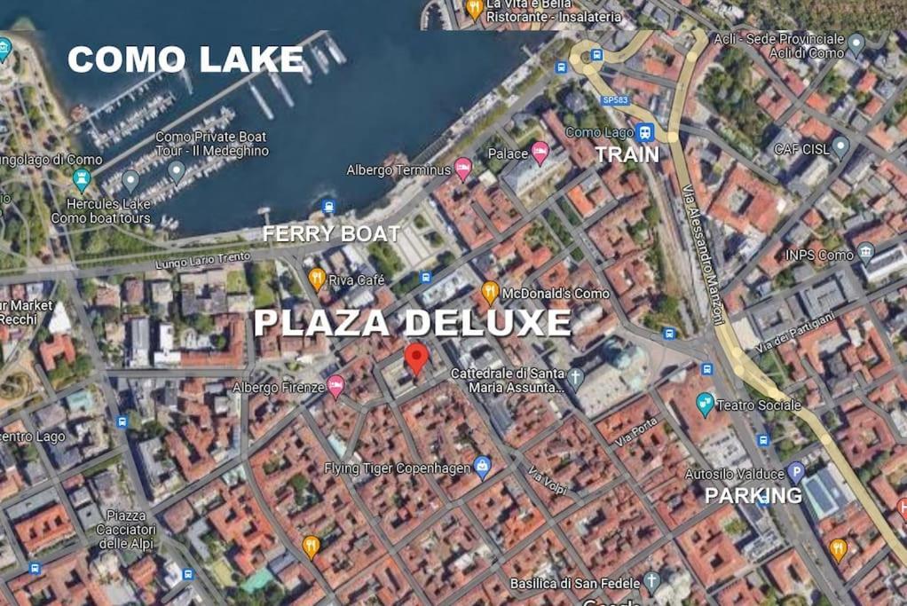 Plaza Deluxe Modern Center House - View Como Lake - Top Privacy Dış mekan fotoğraf